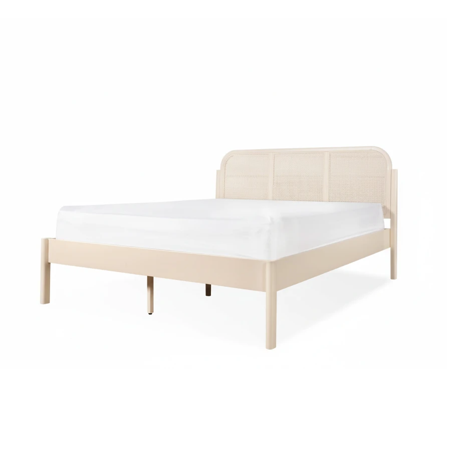 Ivory King Bed Frame