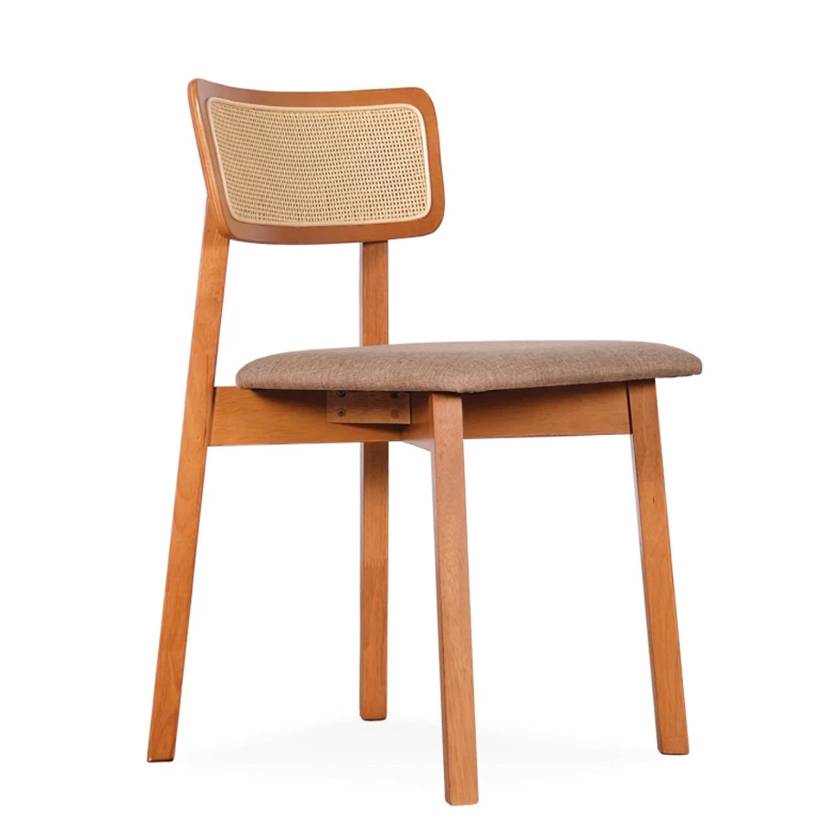 Lily Dining Chair (Rattan Back)
