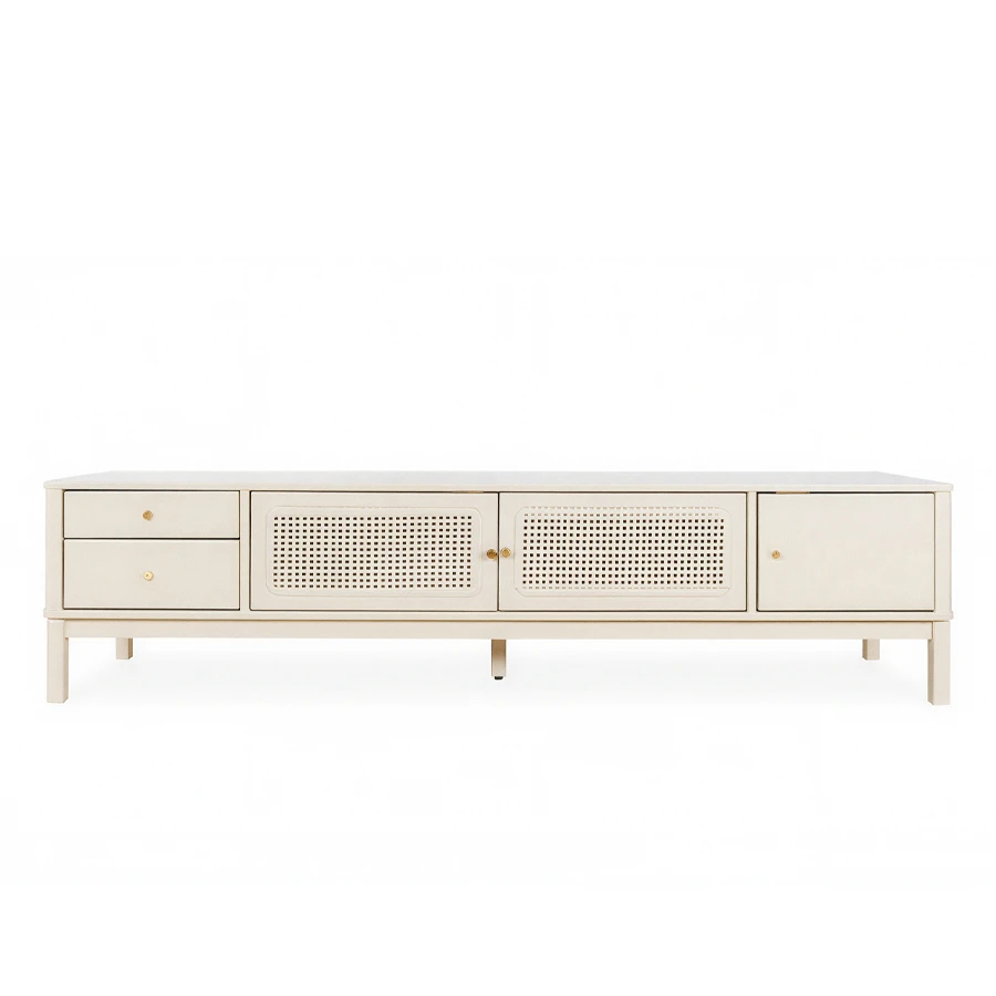 Ivory TV Console